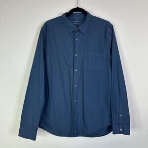 Outerknown S.E.A. button down shirt Navy Size Large